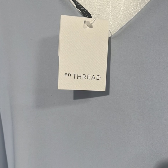 En Thread midi slip dress in blue once - size small - Picture 4 of 9